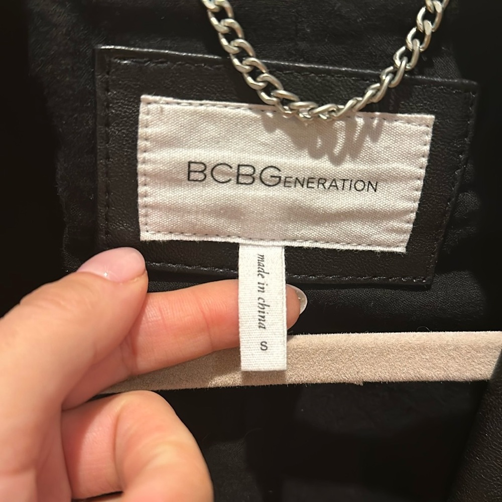 BCBG Generation Leather Jacket - Picture 7 of 7